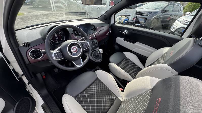  Fiat 500 Cabriolet Lounge Hybrid